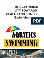 Phed 1032 - Physical Activity Towards Health and Fitness (Swimming)