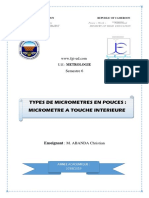 Exposé de Metrologie - Copie PDF