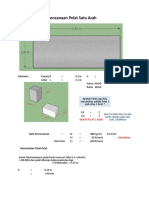 Struktur Beton Hitung Pelat