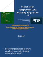 Pendahuluan Pengkodean Data Mortality dengan ICD-10