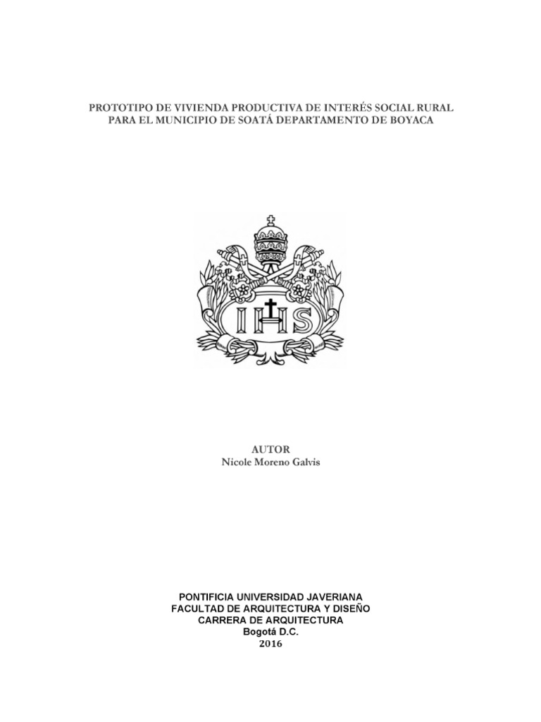 Prototipo de Vivienda Rural en Soatá | PDF | Derecho a la vivienda ...