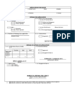 CSC Form 6 Leave Application