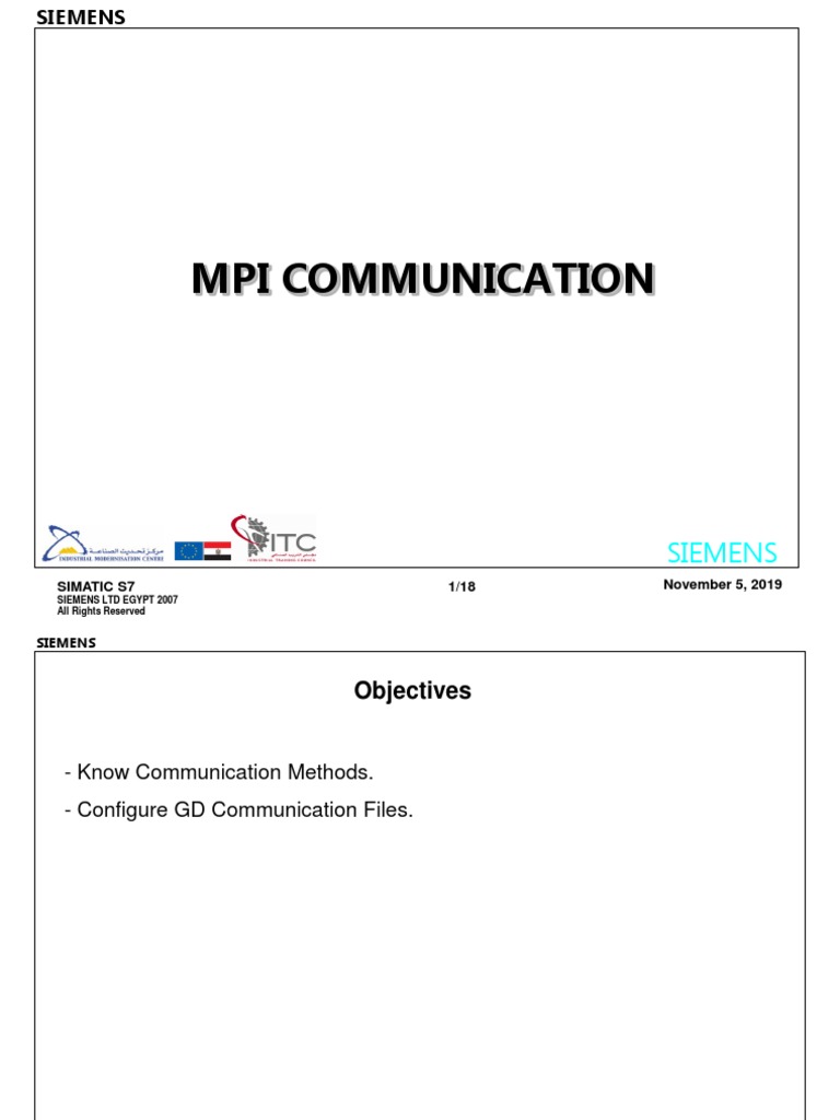 Mpi Communication: Siemens | PDF | Message Passing Interface | Bit Rate