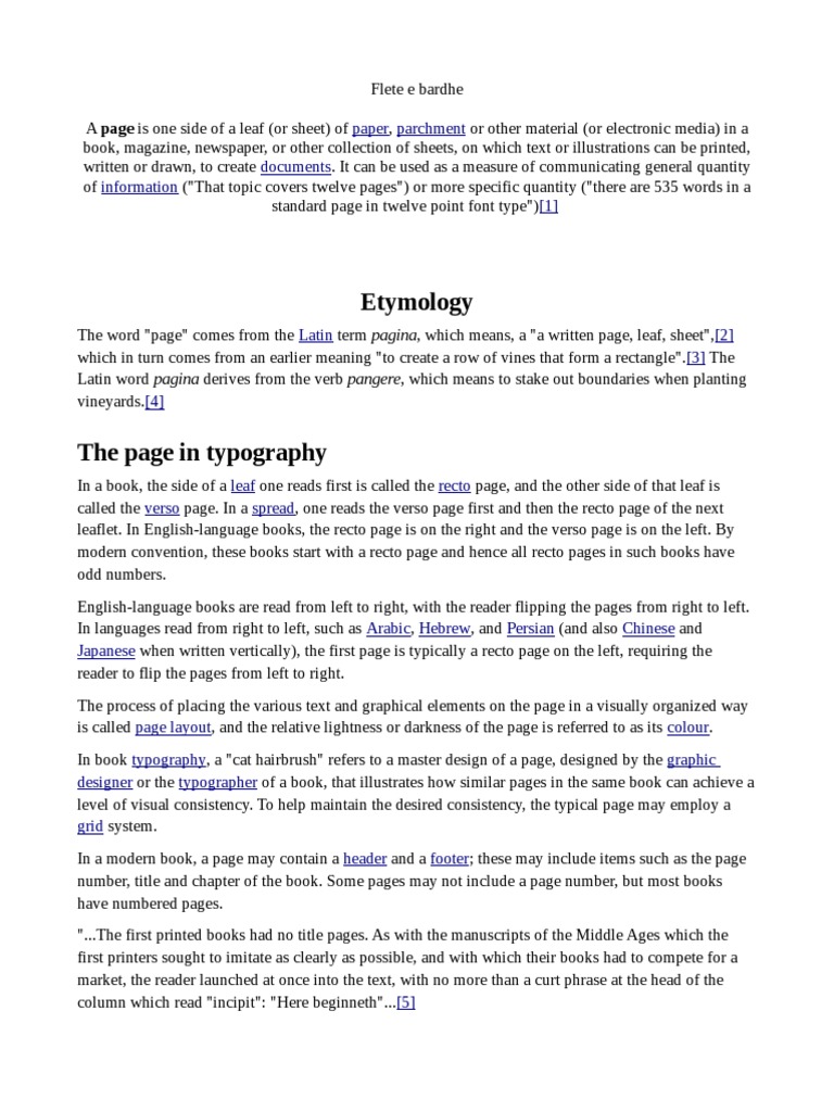 Etymology Paper Parchment Documents Information PDF Written