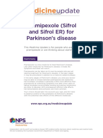 Medicine Update - Pramipexole Amends FINAL PDF