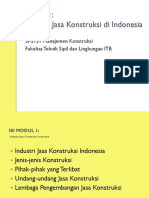 Modul 1 Industri Jasa Konstruksi di Indonesia.pptx