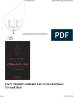 Learn Enough Command Line To Be - Dangerous PDF