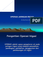 Operasi Irigasi