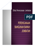 19b.perencanaan Bangunan Bawah Jembatan