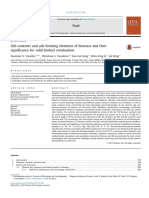 Ash Contents and Ash-Forming Elements of Biomass and Their Significance For Solid Biofuel Combustion - Fuel 2017