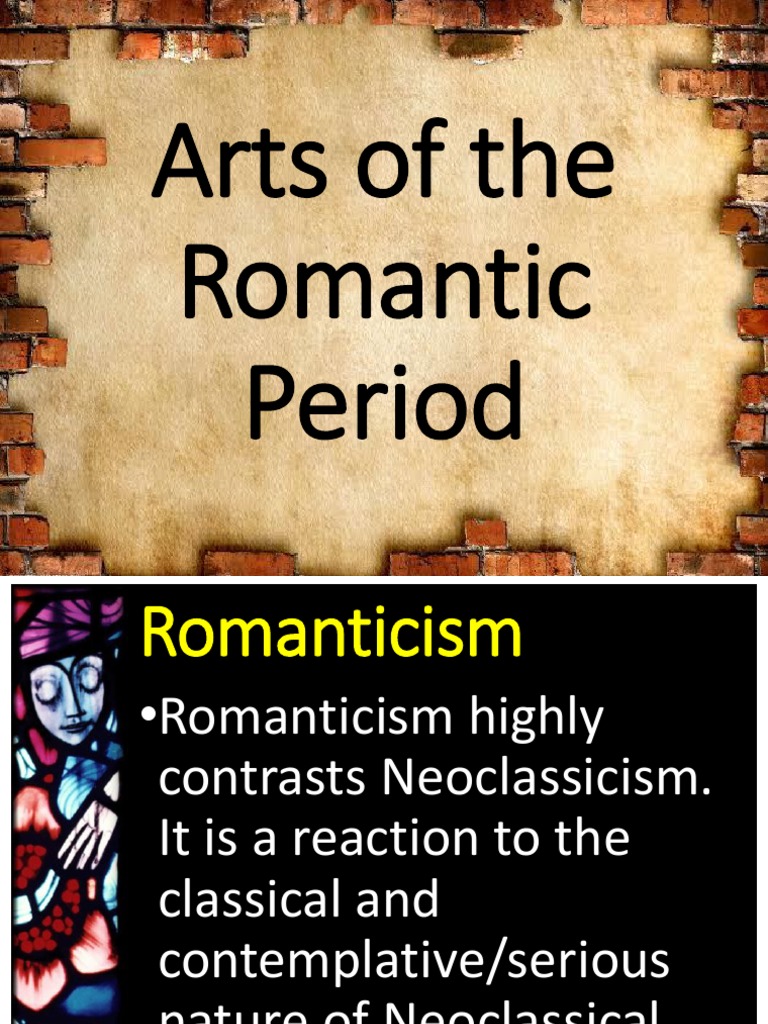 Romantic Period Art Overview | PDF | Romanticism | Paintings