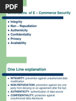 Dimensions of e-commerce Security - Integrity.ppt