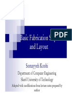 Basic Fabrication Steps and Layout