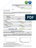 Formulario Inscripción Categoría III (Idoneos-Secretaria) 2019