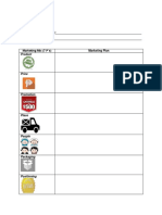 Activity Sheet:: Marketing Mix (7 P'S) Marketing Plan