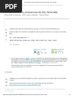 How To Insert An Auto - Increment Key Into SQL Server Table - Stack Overflow