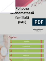 Polipoza Adenomatoasă Familială (PAF) : Simonfy Lorena Ambra MG 5 SGR 11