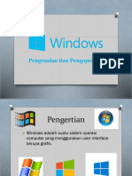 Pengoperasian Windows