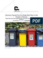 Germany Figured Out The Single Best Way To Get People To Recycle