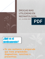 Drogas en Neonatología (1)