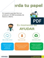 Infografía ambiental - reciclaje