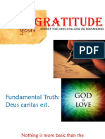 Gratitude: Christ The King College de Maranding