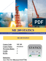 Me 209 Statics: Statics, Fourteenth Edition in SI Units