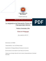 La Asignatura de Educación Física en Alumnos Con PDF