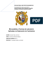 Microanálisis y Técnicas de Laboratorio