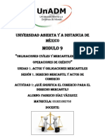 Modulo 9: Universidad Abierta Y A Distancia de México