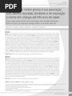 Artigo Motor Drosseiro