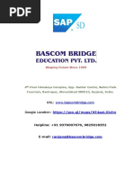 SAP SD Course Content