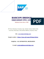 SAP SD Course Content from Bascom Computer M 9376007676.docx