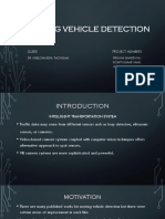 Moving Vehicle Detection: Guide Project Members