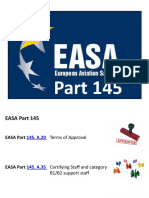 EASA Part 145 Maintenance Organization Requirements