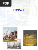Piping Course Material Overview | PDF | Pipe (Fluid Conveyance) | Valve