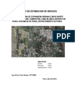 Estimacion Riesgos Piura Miraflores PDF