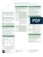 Production Possibility Frontier Cheat Sheet: by Via