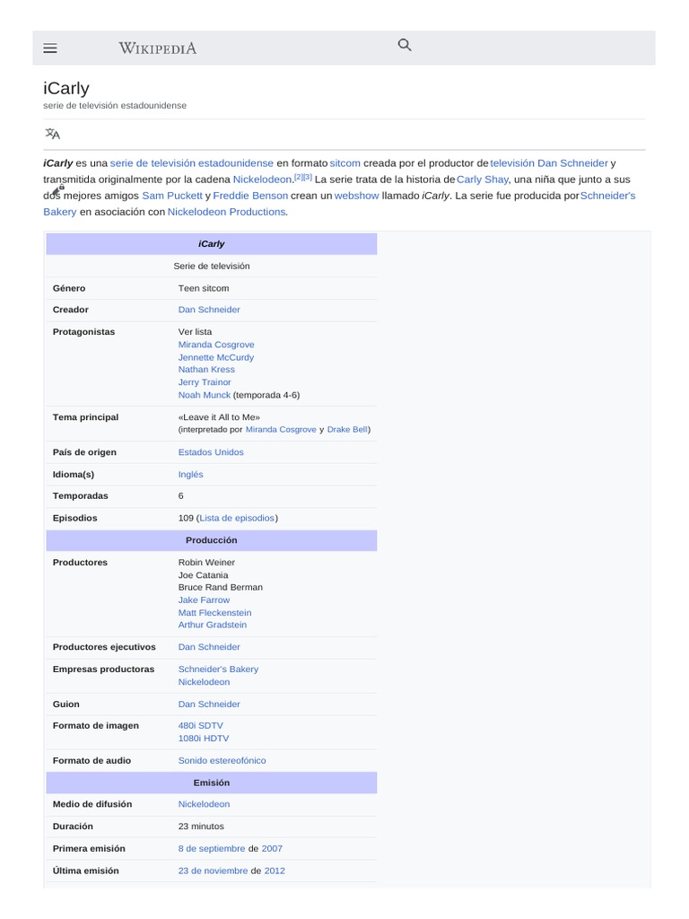 Carly Shay - Wikipedia, la enciclopedia libre