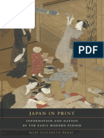 Japan in Print Information and Nation in The Early PDF