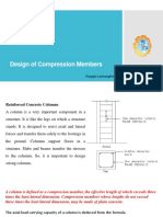 Design of Compression Members