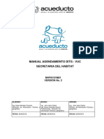 Manual Ditg-Vuc para Presentar Proyecto Acueducto de Bogota para Su Aprobacion