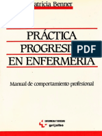 Patricia Benner Teoría PDF
