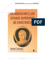 Goleman Daniel Lameditaciónylosestadossuperioresdeconciencia