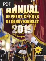 Apprentice Boys of Derry - Annual Booklet (2019)