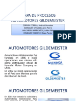 Mapa de Procesos Automotores Gildemeister