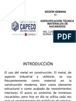 Metal en construcción y acabados
