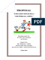 Proposal Turnamen Sepak Bola - SSB Perkasa Ampel - Ke Sponsor