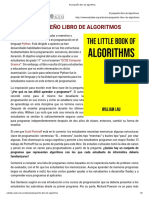 El Pequeño Libro de Algoritmos