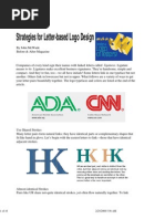 Download Strategies for Letter-based Logo Design by Solomon SN4336015 doc pdf
